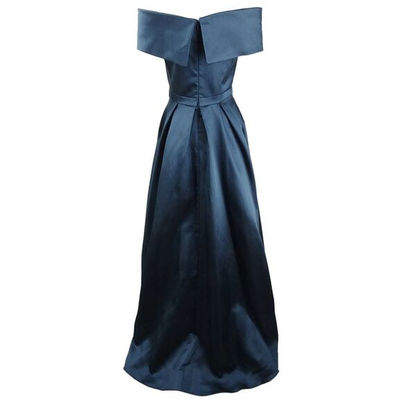 Xscape Women's Sweetheart-Neck High-Low Ballgown - Night - Picture 2 of 2
